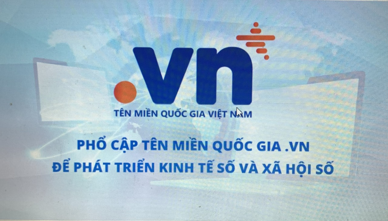 Phổ cập tên miền quốc gia .vn để phát triển kinh tế số và xã hội số
